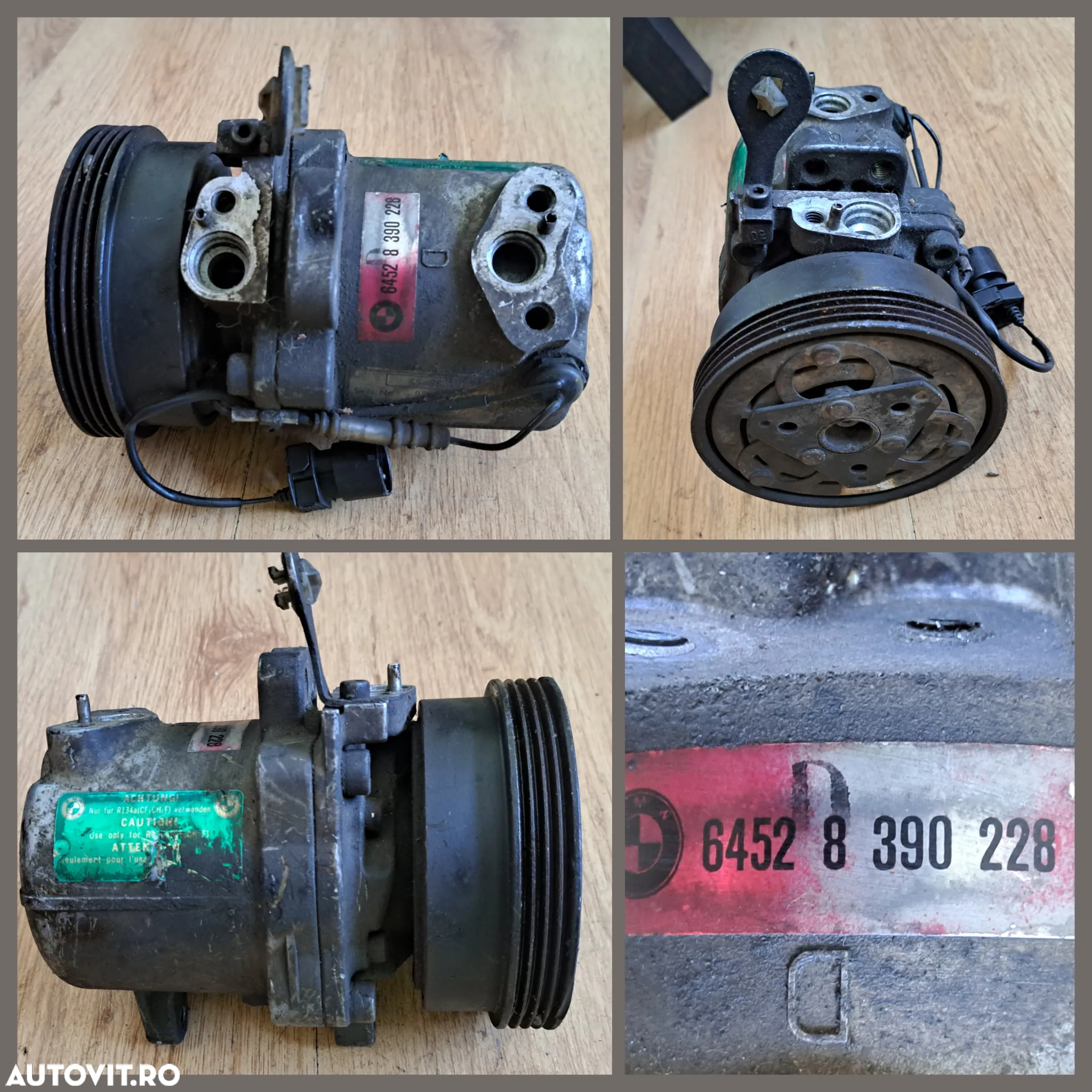 Compresor ac clima Citroen Peugeot Renault Dacia Ford Mazda volkswagen bmw smart - 6