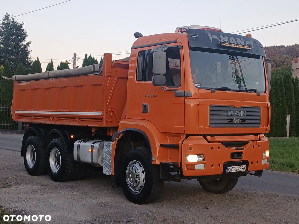 MAN TGA 26 460 KM BORDMATIC MEILLER KIPPER Stare tacho Perfekcyjny Zaczep - 5