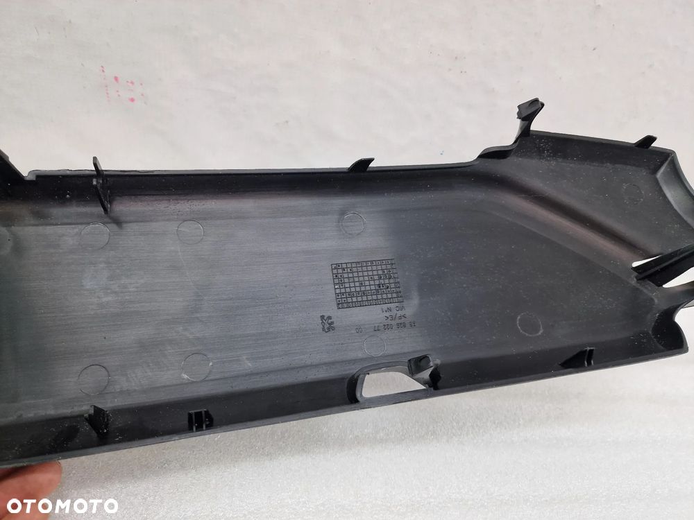 PEUGEOT 307 LIFT 05-08 BLENDA / KRATKA / LISTWA ZDERZAKA PRZEDNIEGO PRZÓD , NR 9682902277 , NR AUKCJI DT820 - 9