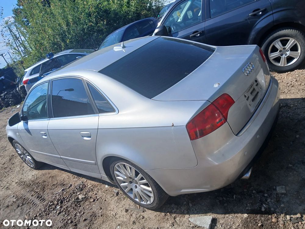 audi a4 b7 LY7W maska zderzak lampa grill błotnik drzwi zbiornik paliwa szyba lusterko klamka - 4