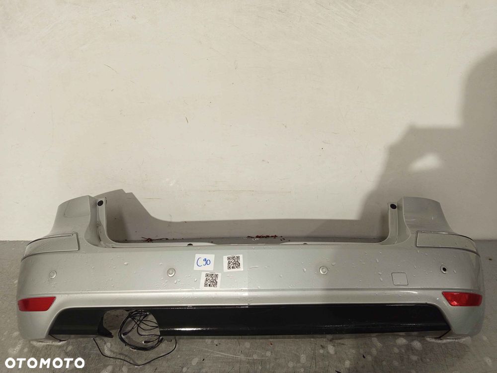 ^ ZDERZAK TYŁ TYLNY MERCEDES BENZ B KLASA W245 LIFT FL 744 SREBRNY PDC CZUJNIKI - 1
