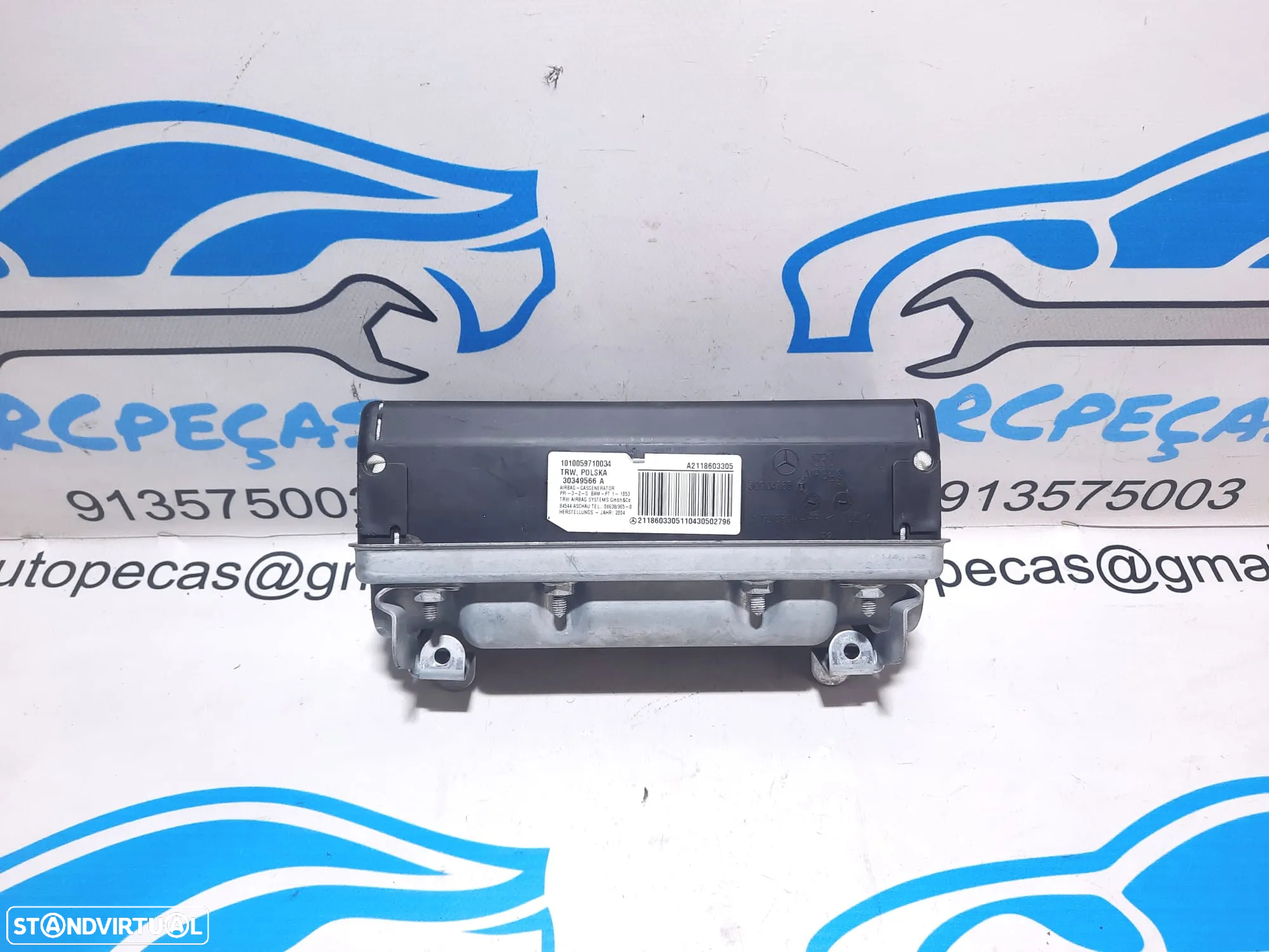 AIRBAG PASSAGEIRO A2118603305 MERCEDES CLASS E W211 - 2