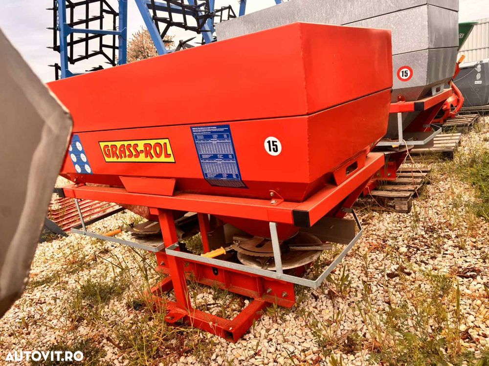 GRASS-ROL Grass-Rol distribuitor de îngrășăminte de 600–1000 L - 6