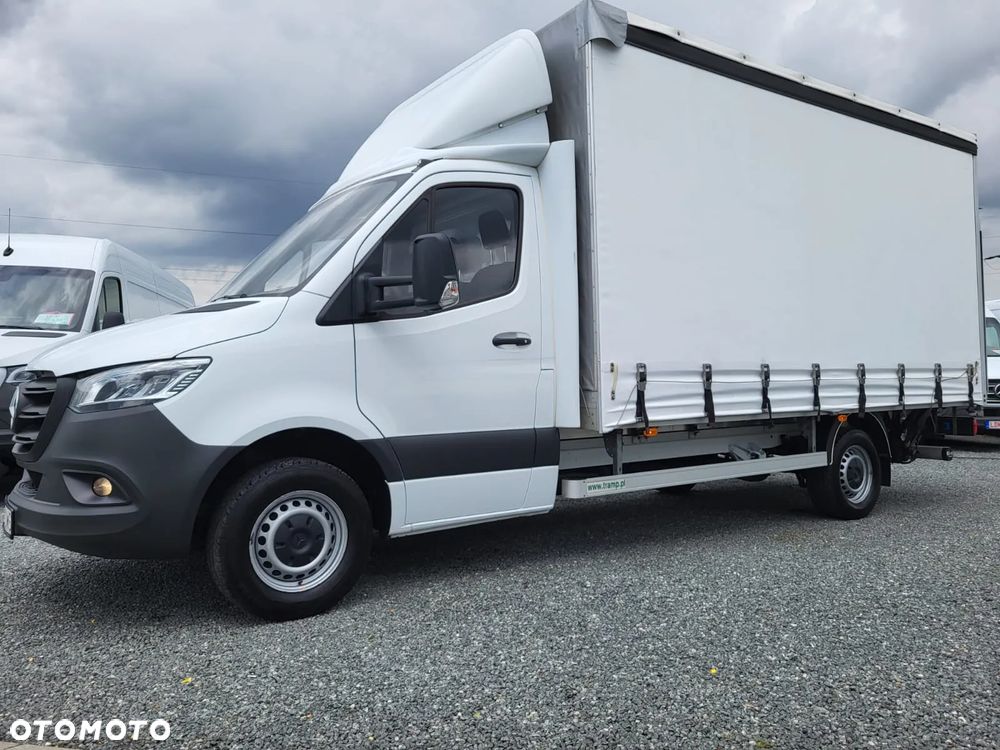 Mercedes-Benz SPRINTER 907 319 - MAXI- SKRZYNIA 4,50M+WINDA-SALON POLSKA - 27