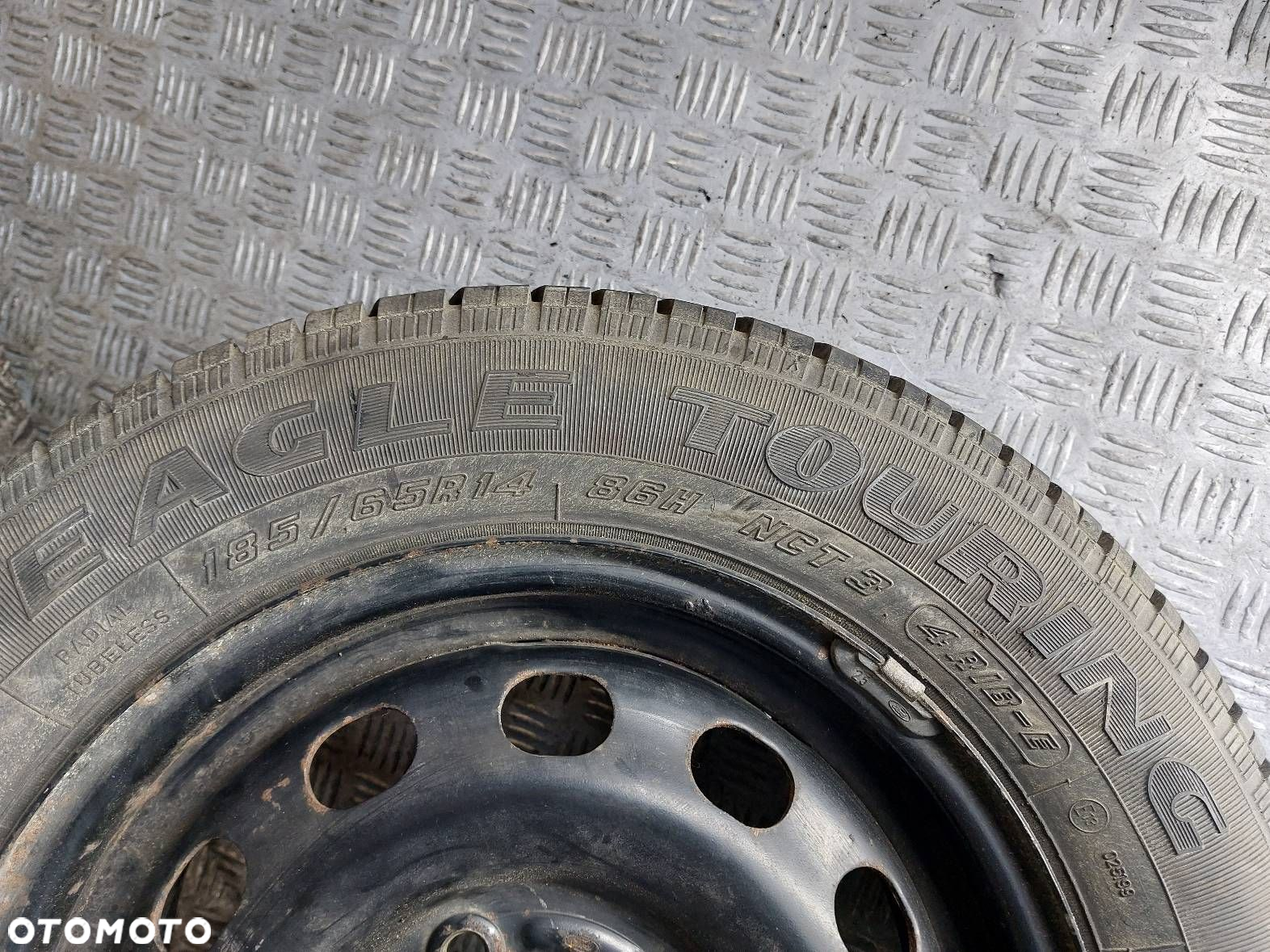 KOŁO FELGA OPONA ZAPAS 4X108 5,5Jx14 FI63,4 185/65R14 FORD FOCUS MK1 - 5