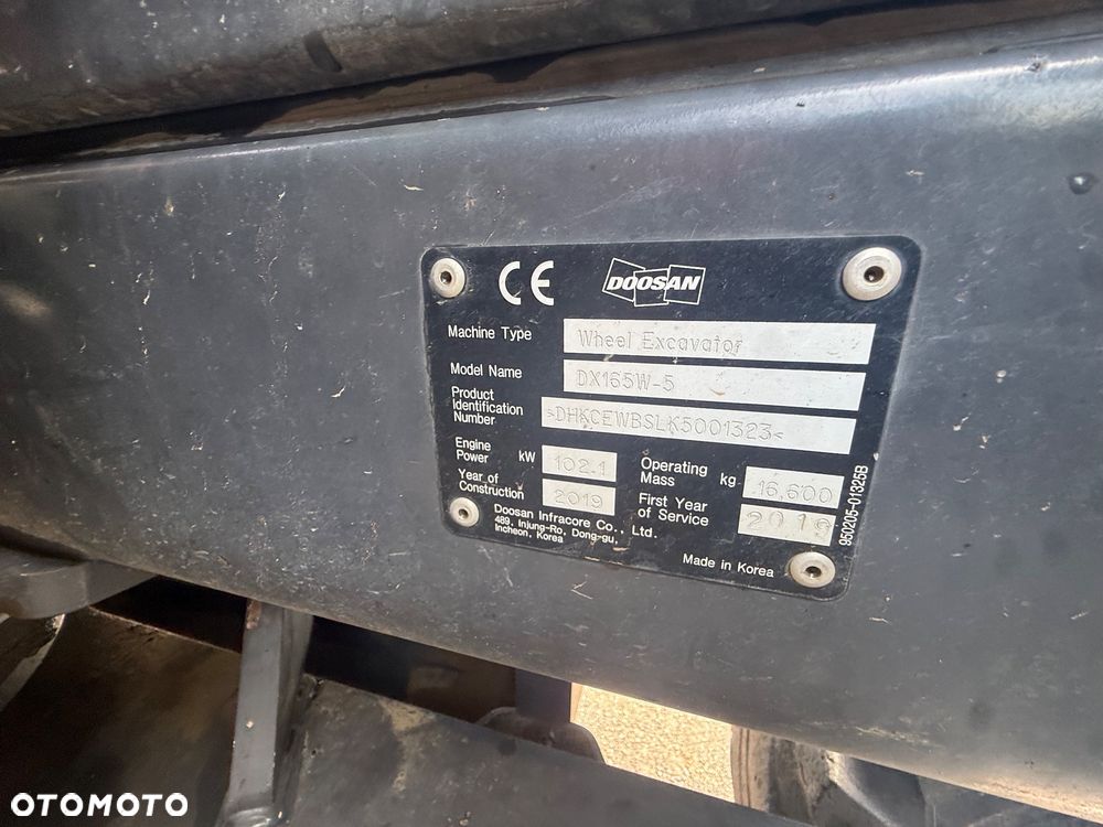 Doosan DX 165 - 9