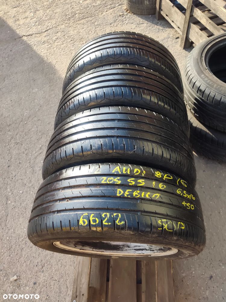 5x112 Alufelgi Felgi Aluminiowe Oryginalne 16 Koła Letnie Lato AUDI A3 8P 8P0 A4 B5 B6 A6 C5 VW SEAT SKODA 6,5mm 22r. Legnica ALU-RAD 205/55 - 15