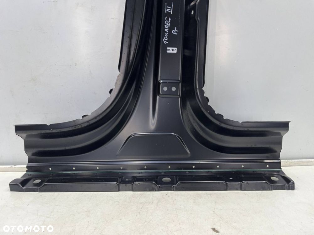 Poszycie VW Touareg III 18r.- prawy słupek próg środkowy ćwiartka reperaturka NOWA 760809994a - 16