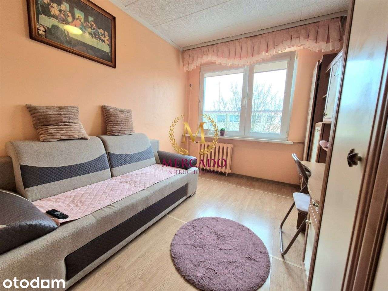 Mieszkanie 3-pok, 48m2, IVp., ul.Kossobudzkiego