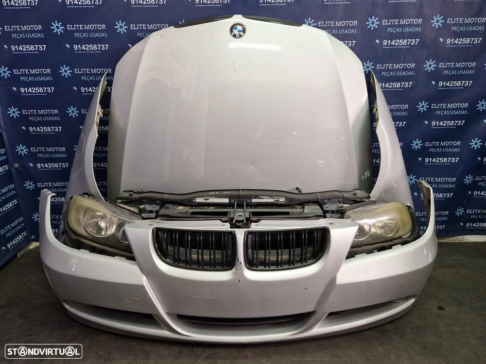 Frente completa usada BMW E90 E91 320D capot parachoques guardalamas oticas radiador 318d - 3