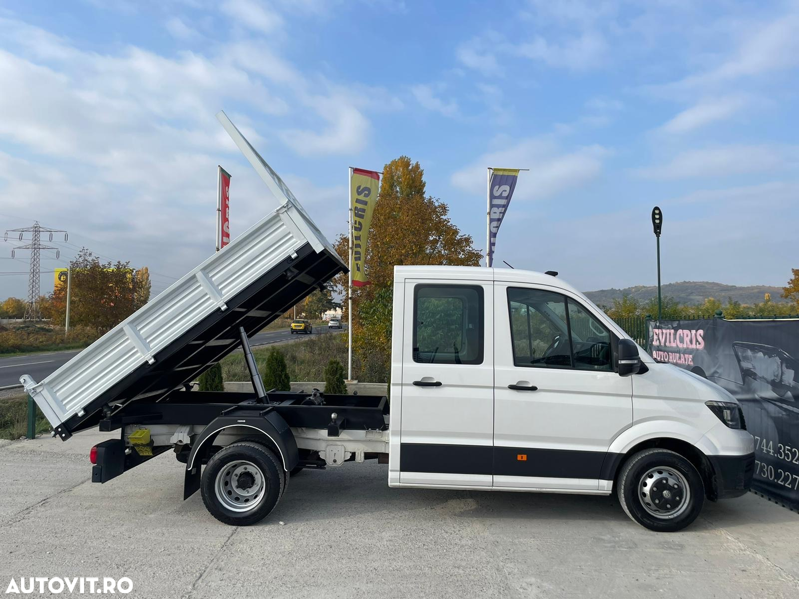 Volkswagen Crafter DOKA 6 LOCURI BASCULABIL AXA DUBLA SPATE - 3