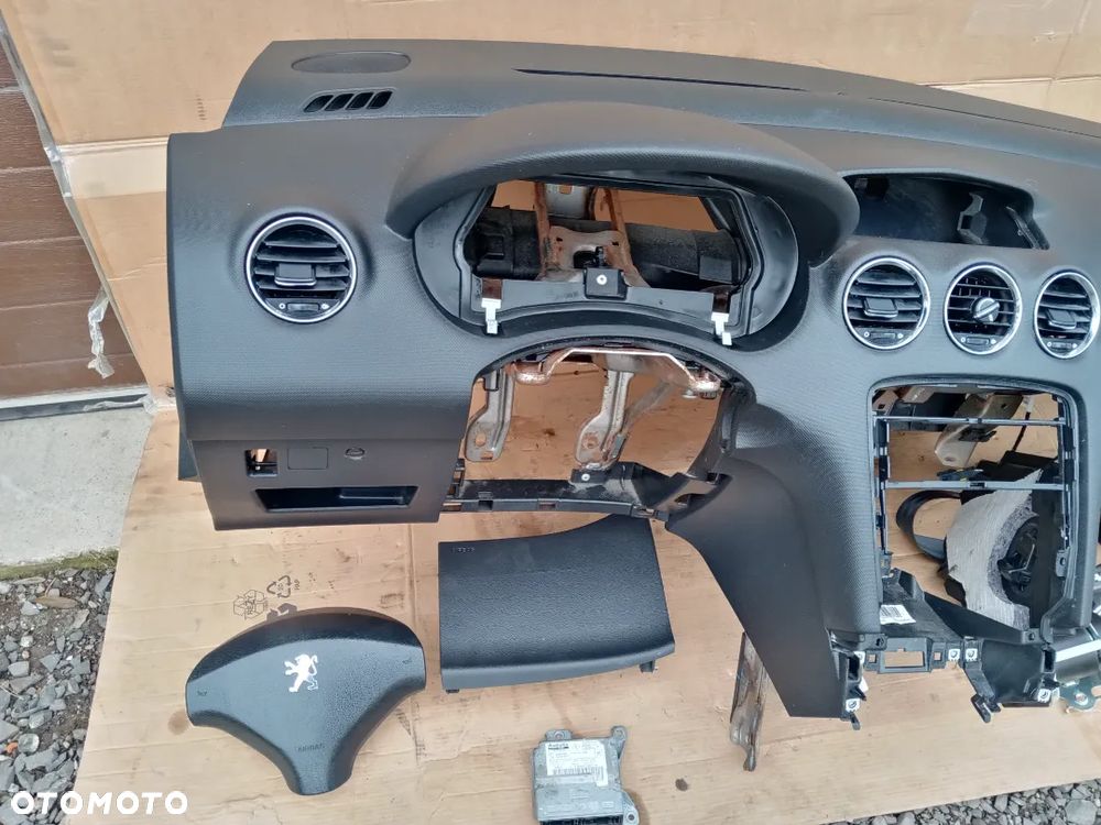 Konsola Airbag pasy Peugeot 308 T7 poduszki komplet - 4