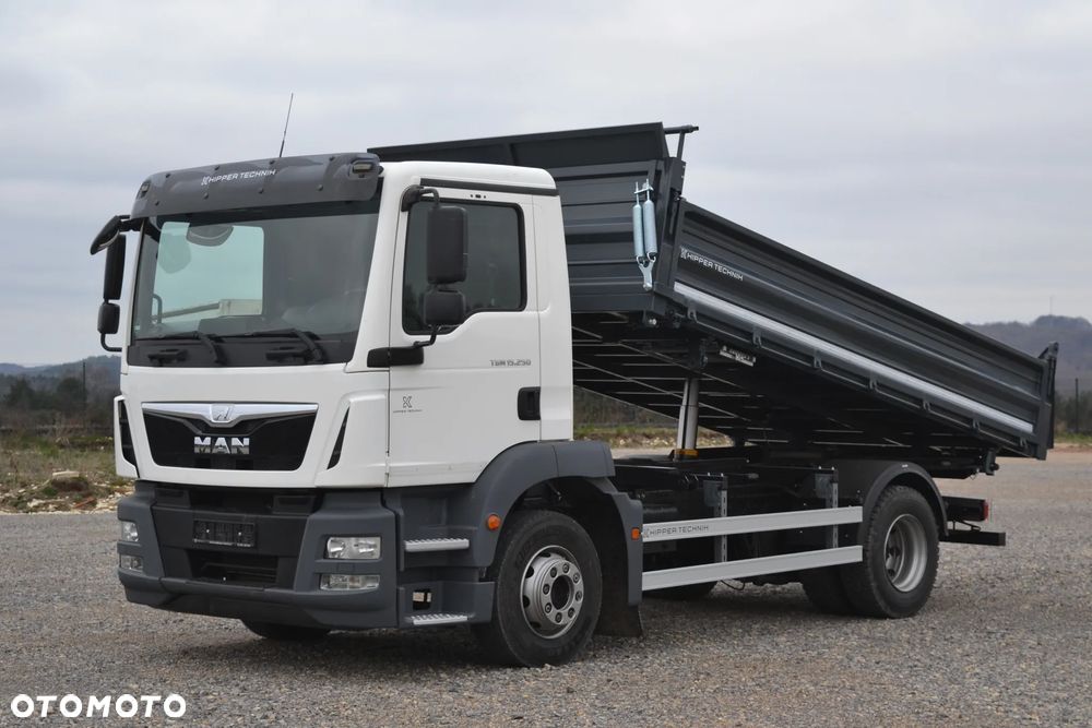 MAN TGM 15.250 15.290 Nowy 3-stronny WYWROT Kiper Wywrotka Blokada Mostu Klima Ładowność: 8885 kg - 1