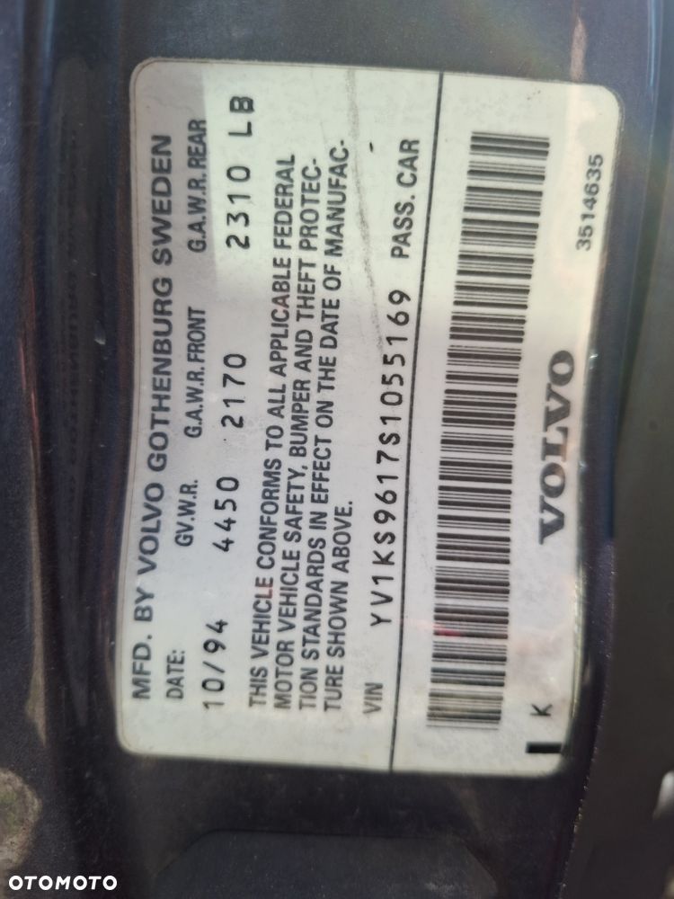 Volvo Seria 900 - 8