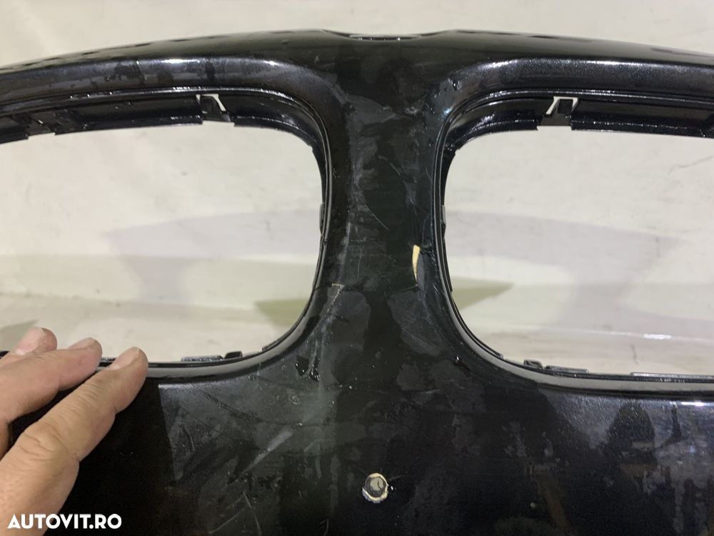 Bara fata BMW Z4 E85/E86, 2002, 2003, 2004, 2005, cu gauri pentru spalatori faruri. - 7