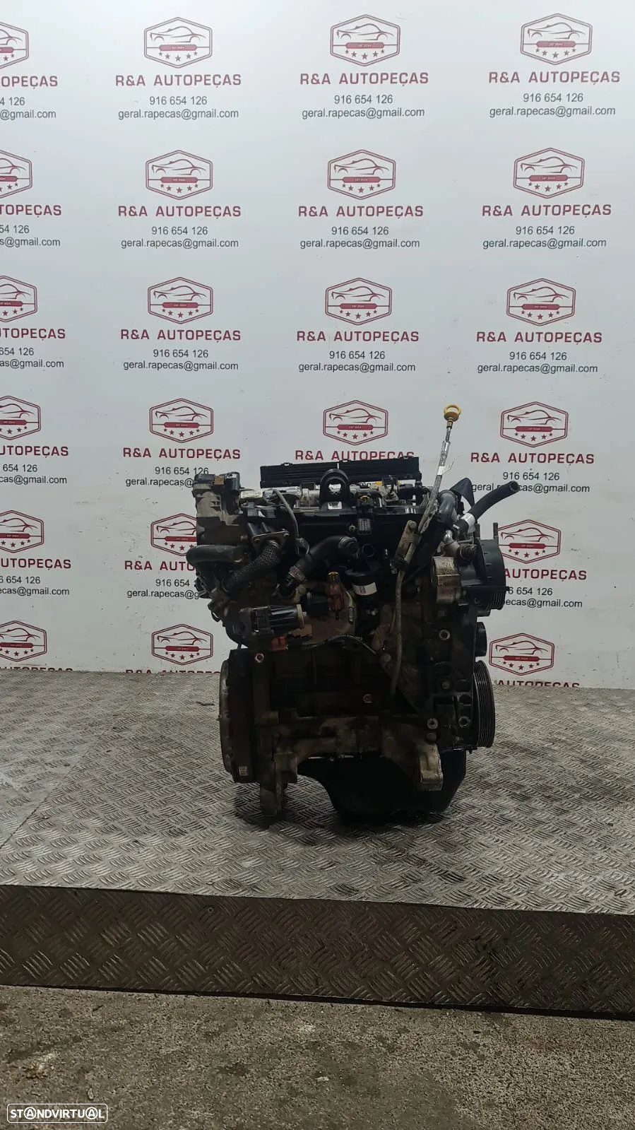Motor Completo Fiat Opel Citroen Peugeot 199A9000 1.3 MJet 75cv 16v - 4