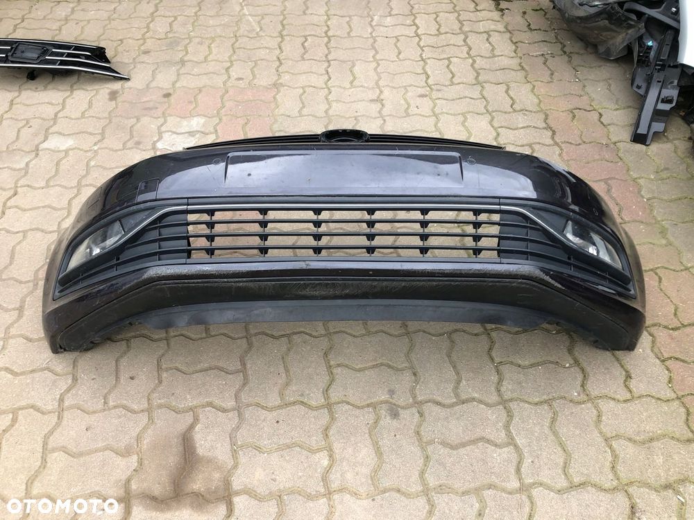 VW POLO 6C0 14- ZDERZAK PRZOD GRILL KPL - 2