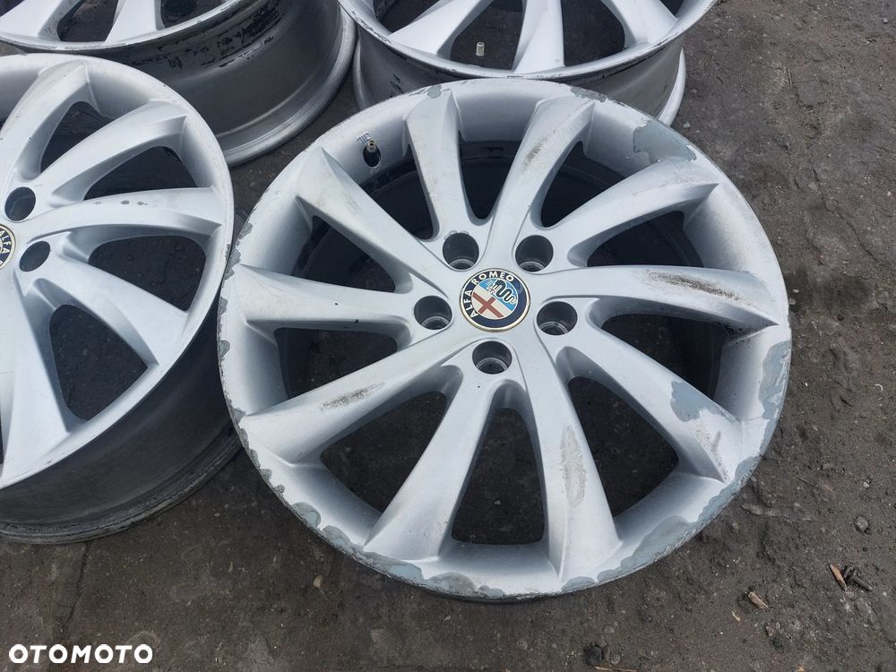 ALFA ROMEO GIULIETTA FELGI ALUFELGI R17 7.5J ET41 5X110 OE 156093270 PROSTE! - 5