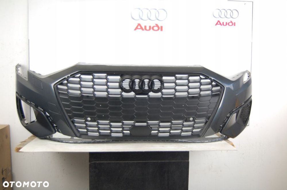 ZDERZAK AUDI A3 8Y0 2020-2022 BLACK LINE OE - 1