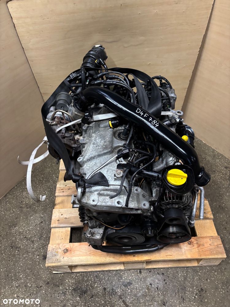 Silnik kompletny RENAULT CLIO III 05-09 1.2 16V TCE TURBO D4F784 SILNIK KOMPLETNY film nr l203 - 12