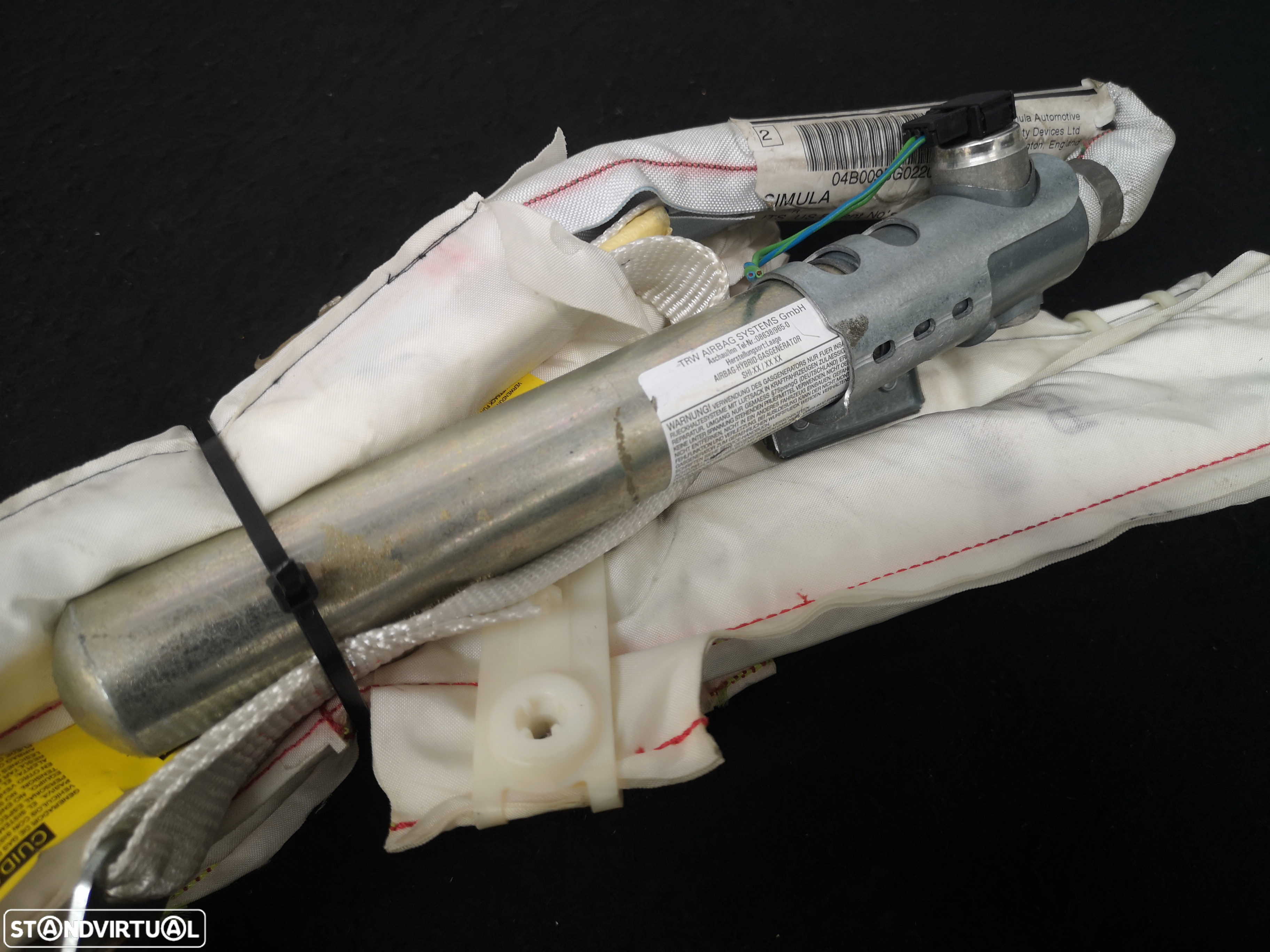 Airbag cortina originais esquerda BMW5 e60 2003-2009 - 2