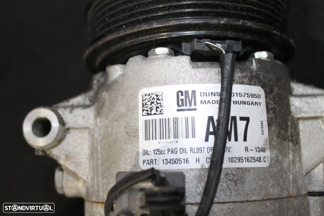 Compressor AC Opel Astra J 1.7 de 2014 - 3