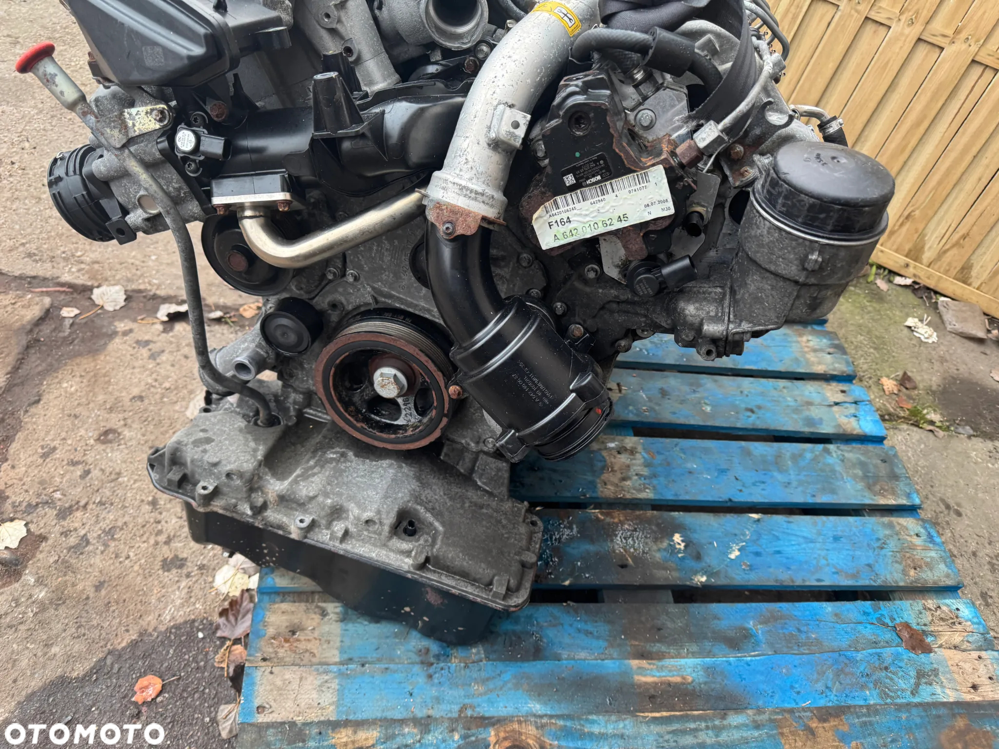 silnik om 642950 642 950 3.0 crd Mercedes ML kompletny 163 tys - 20