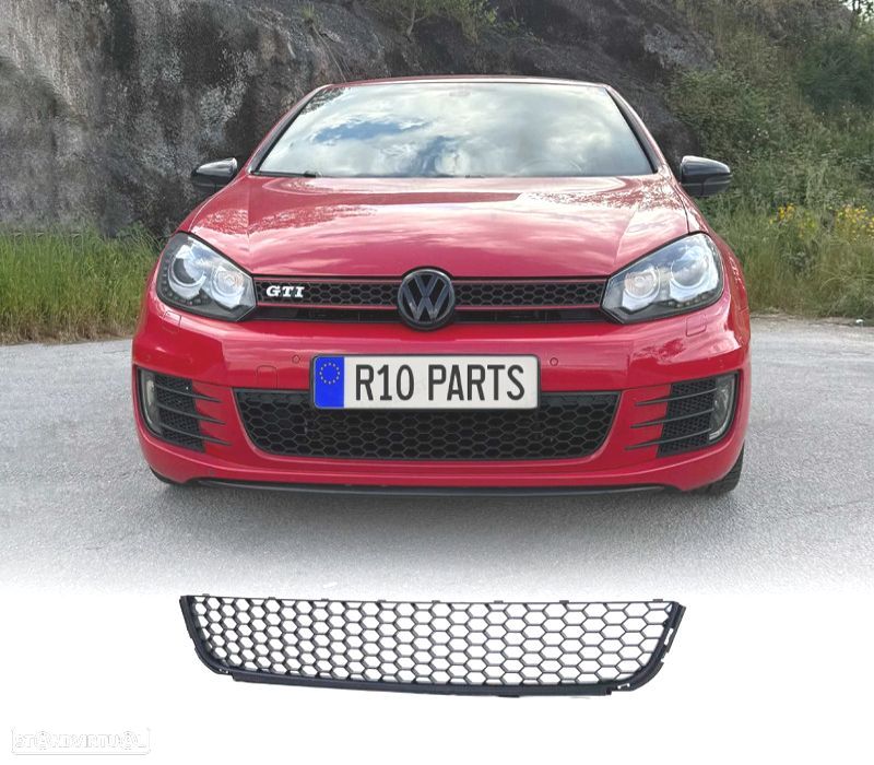 GRELHA FRONTAL INFERIOR VOLKSWAGEN VW GOLF 6 08-12 - 1