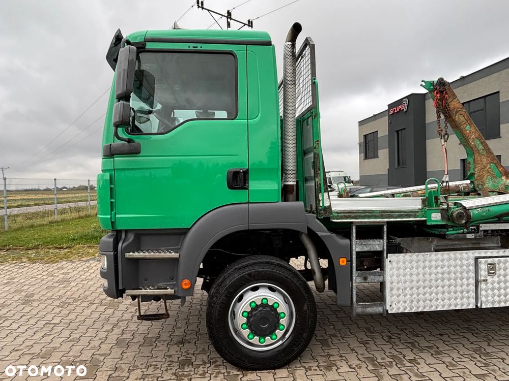 MAN TGM 18.340 4x4 naped na wał , skrzynia rozdzielcza z biegami terenowymi, hydraulika do wywrotu , bramowiec lub do zabudowy , wywrotka, HDS, wiertnica, energetyka, kiper itp. - 7