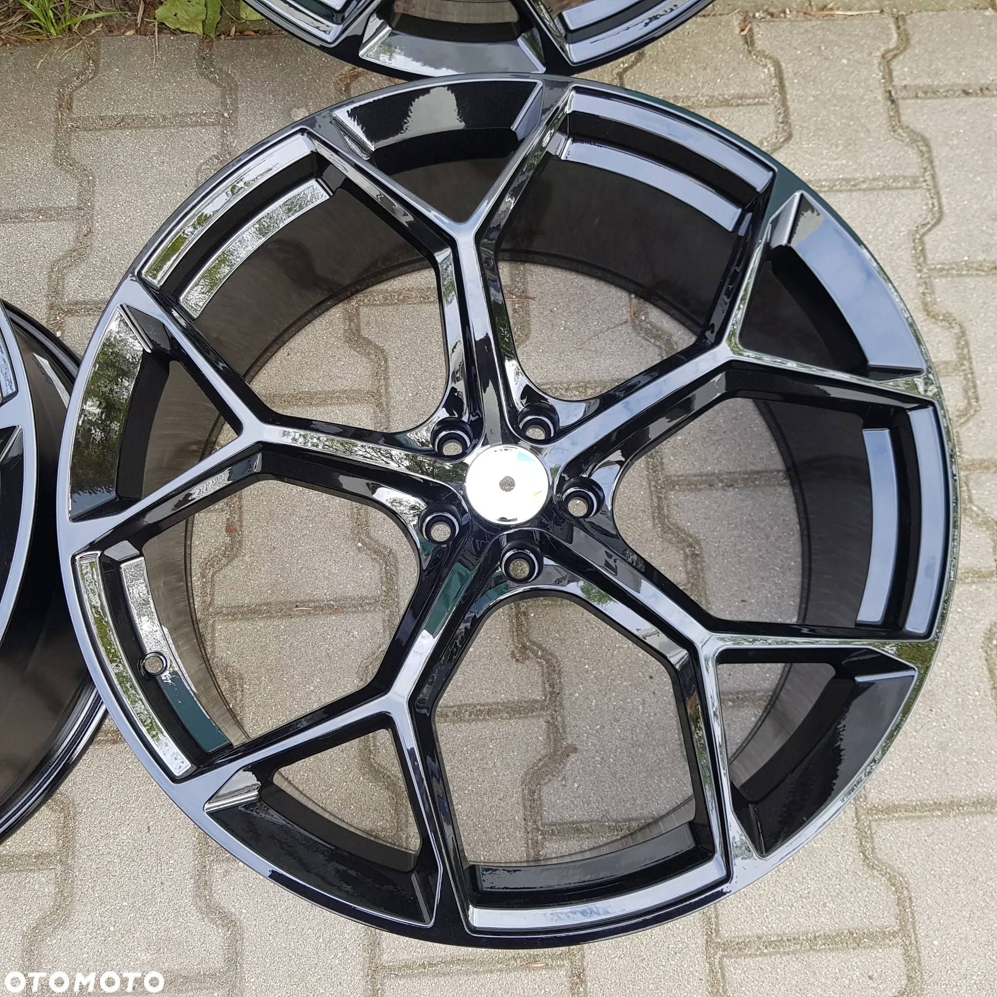 4x 9,5x22 ET25 5x112 Nowy komplet felg aluminiowych Audi Q7, Q8 VW TOUAREG - 2