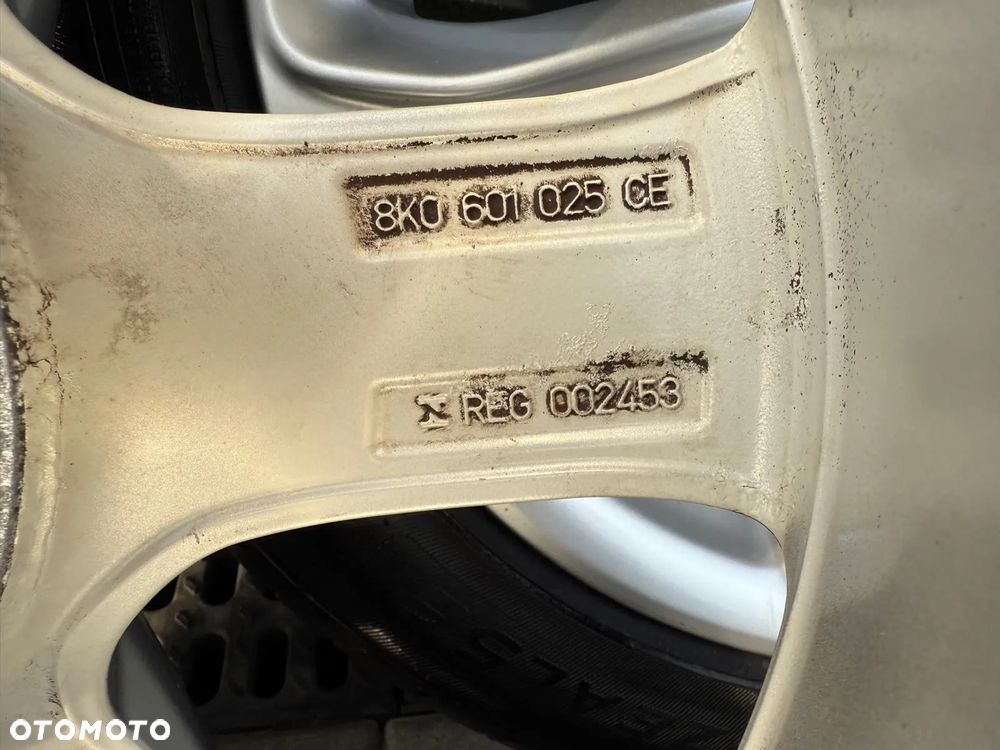 AUDI A4 B8 A5 8T KOŁA ALU FELGI OPONY 225/50/17 98W 8K601025CE 7.5Jx17 ET45 - 11