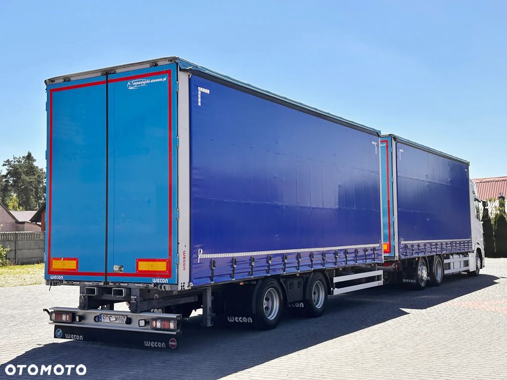 Scania R410 NEXT GEN 6X2 TANDEM ZESTAW WECON 7.7m - 7.7m - 29