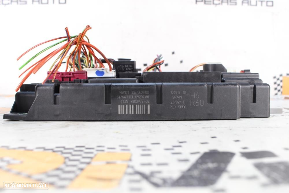 Bsi / Caixa De Relés Mini Mini Countryman (R60)  61359803978 / 9803978 - 6