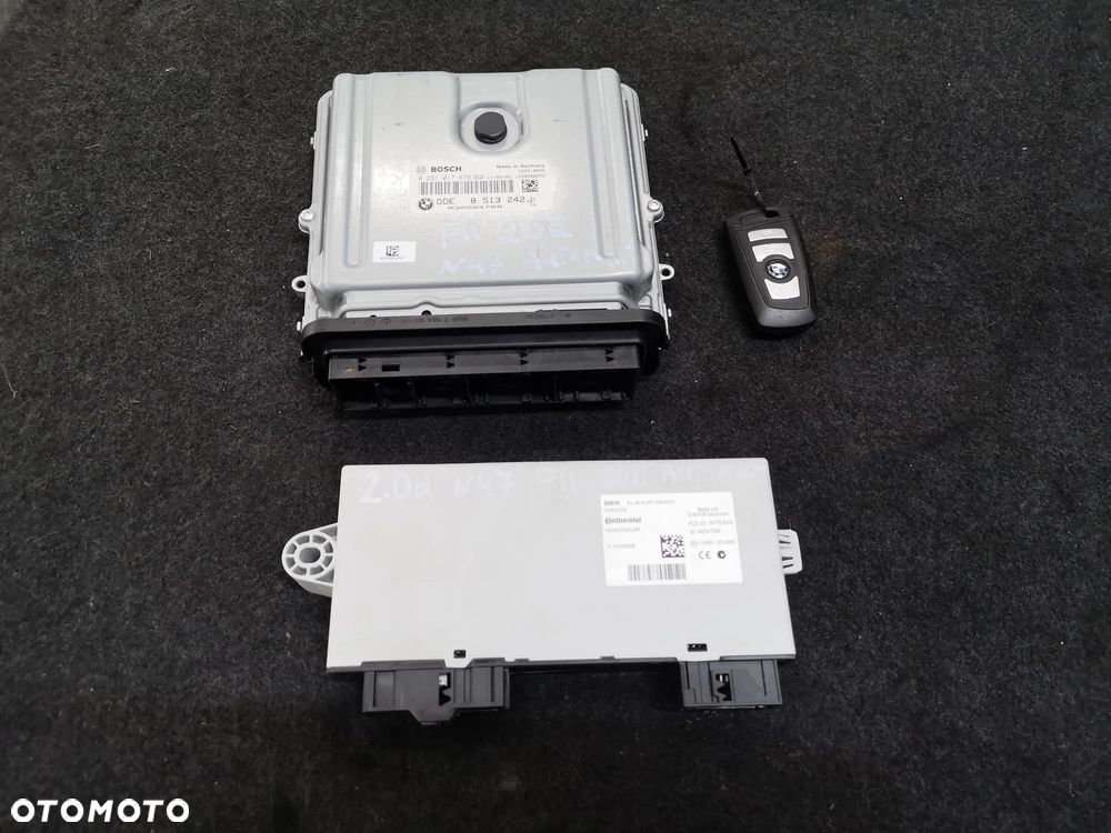 ZESTAW KOMPUTER STEROWNIK SILNIKA DDE 8513242 BMW 5 F10 F11 2.0d N47D20C 184koni 520d 0281017679 PILOT CAS 4 - 1