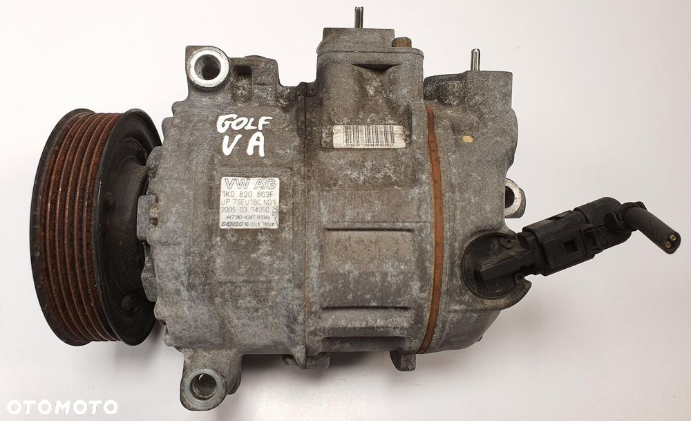 SPRĘŻARKA KLIMATYZACJI VW GOLF V 1.4 16V 1K0820803F - 1