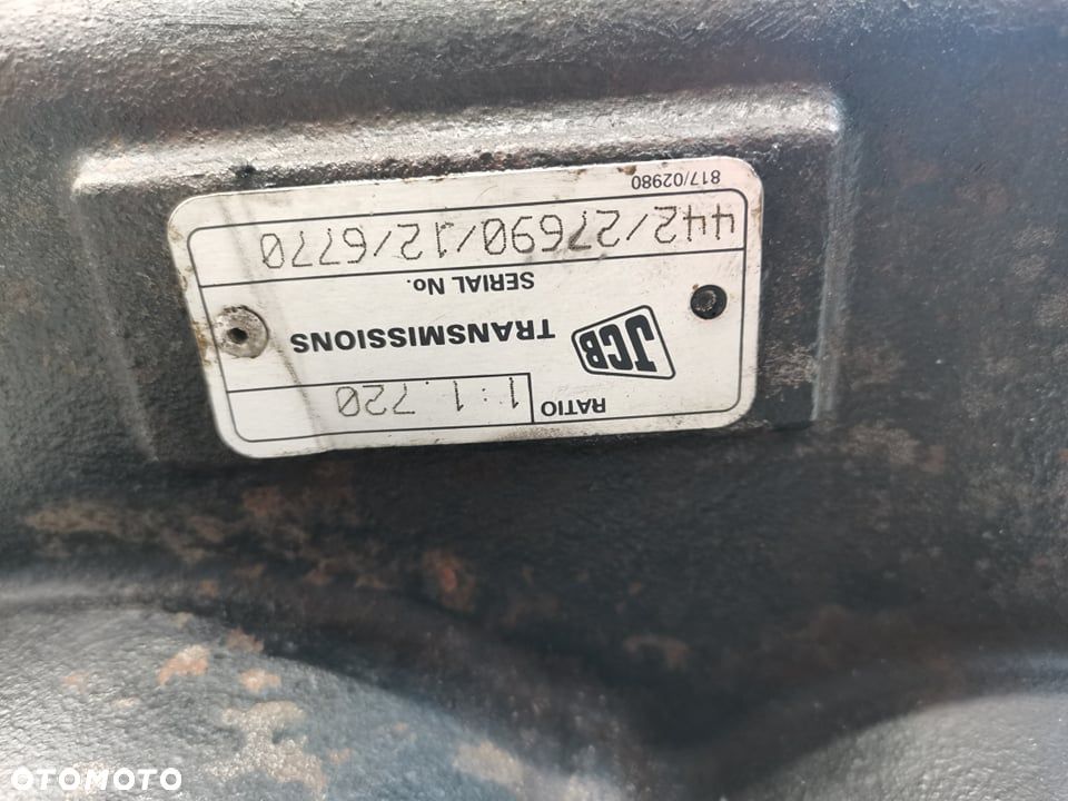 Skrzynia Powershift JCB {Ratio 11,720} - 9