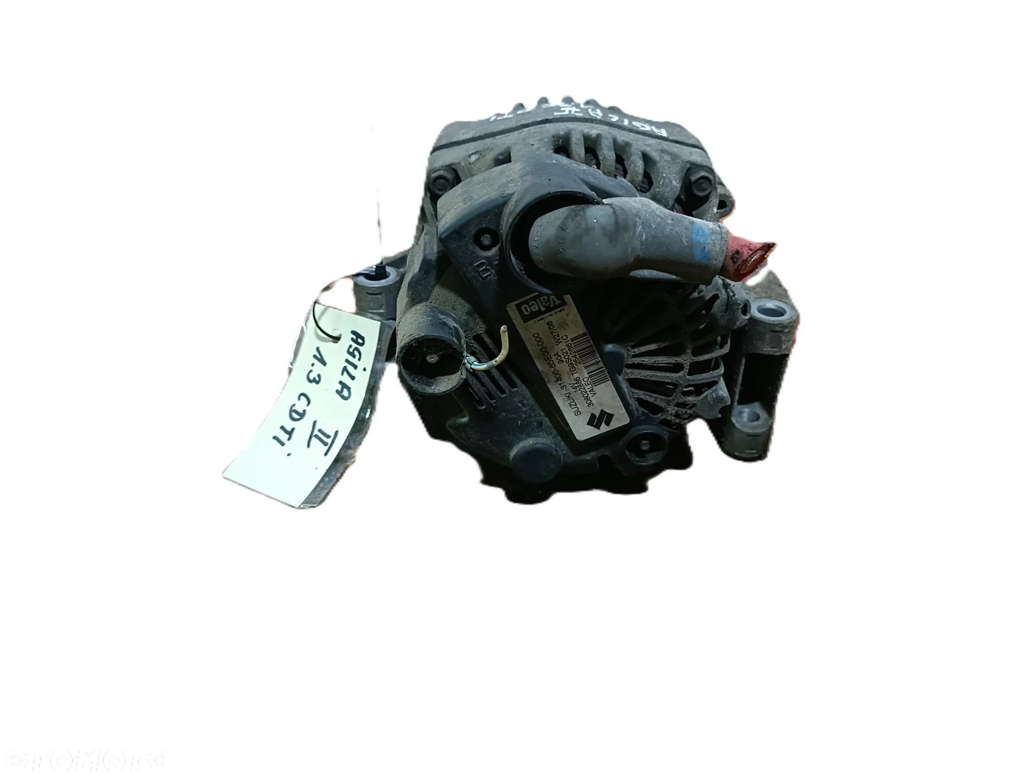 OPEL AGILA II B 08-14 1,3 CDTI alternator VALEO 31400-85E00-000 * - 4