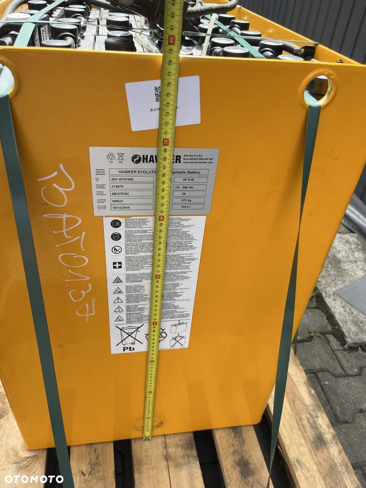 Bateria do wózka widłowego Linde Jungheinrich Still Hawker 48V 560 Ah ID BAT0137 - 9