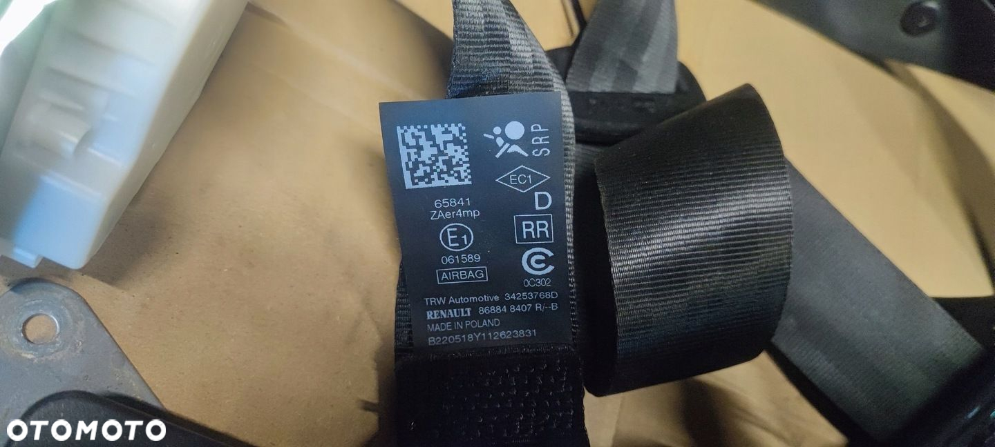 RENAULT TWINGO III 14-18r DESKA KONSOLA AIRBAG PASY SENSOR PODUSZKA KOMPLET - 6