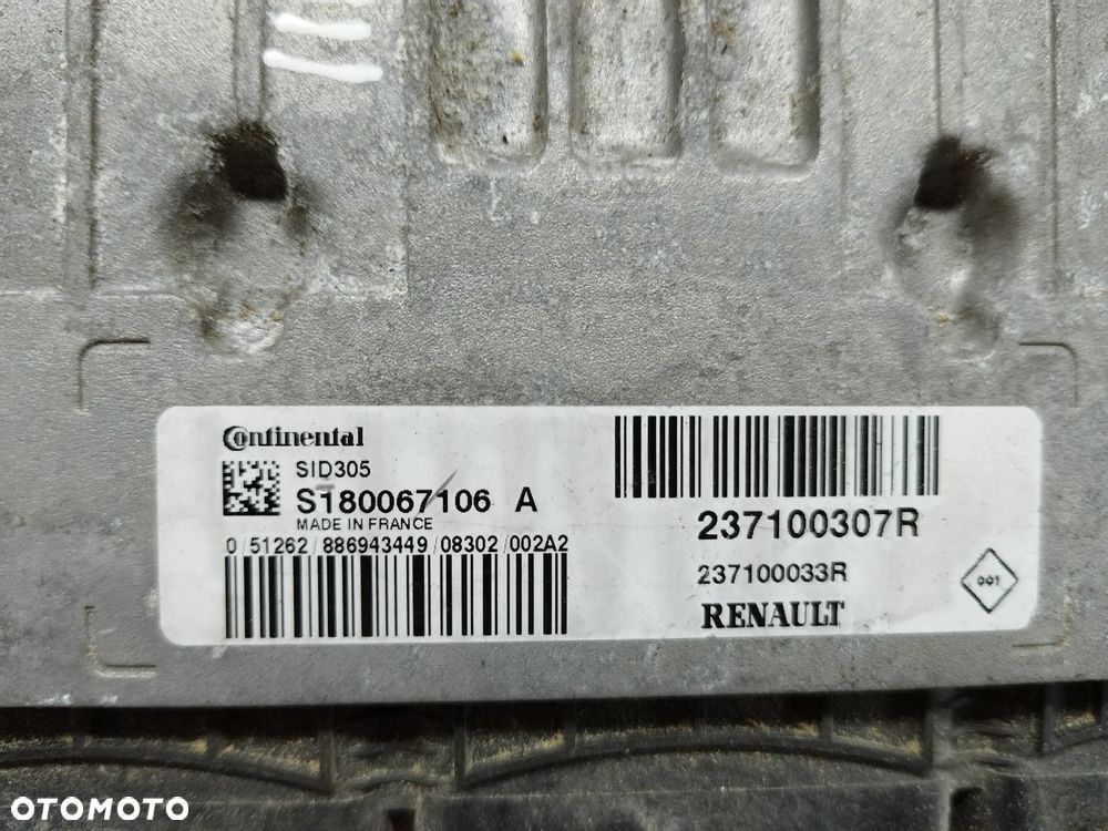 KOMPUTER SILNIKA RENAULT MEGANE III 1.5 DCI S180067106A / 237100307R NR1209 - 2