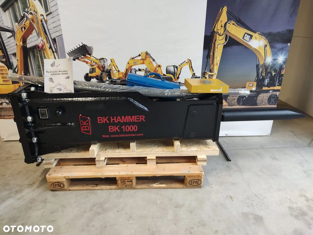 Młot Hydrauliczny BK HAMMER 1000 koparka JS130, 145 JCB koparka JCB maszyna JCB - 6