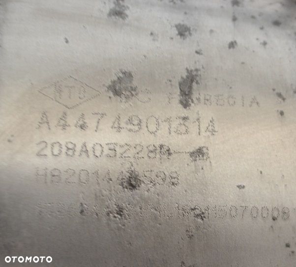 Renault Trafic III 1.6DCI Katalizator Filtr Dpf Wydech Tłumik 208A03228R A4474901314 H8201448598 - 7