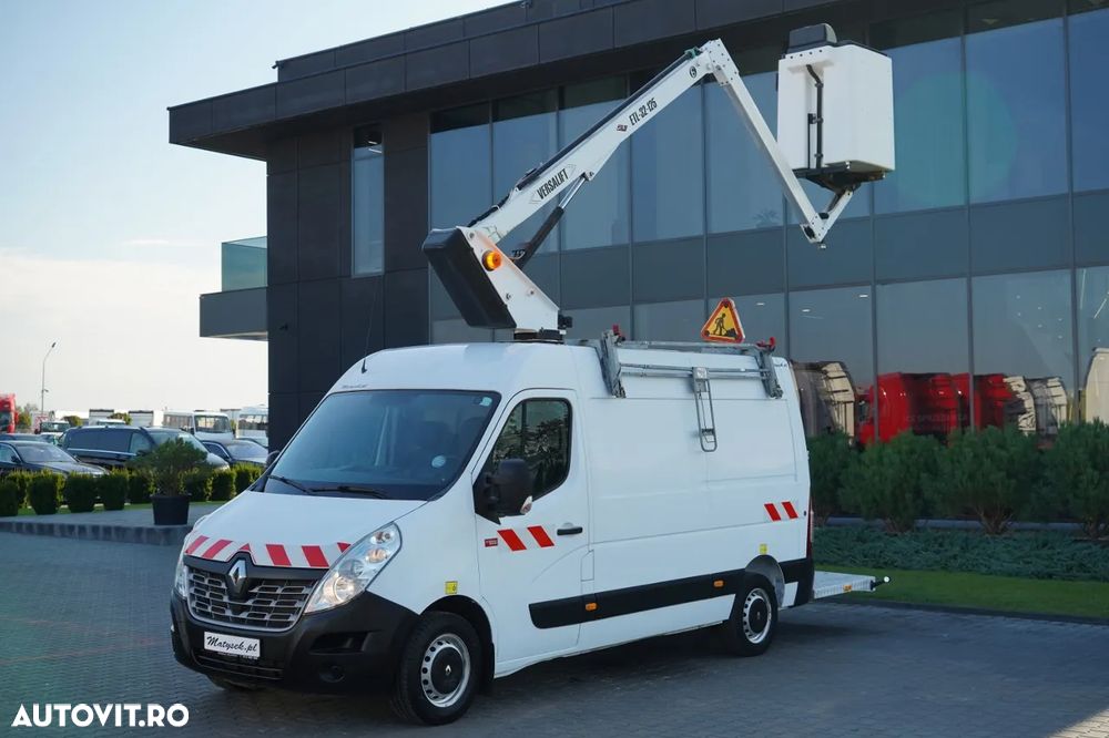 Renault MASTER / ELEVATOR BASIC - 10,5 m / TABLĂ + ELEVATOR / - 2