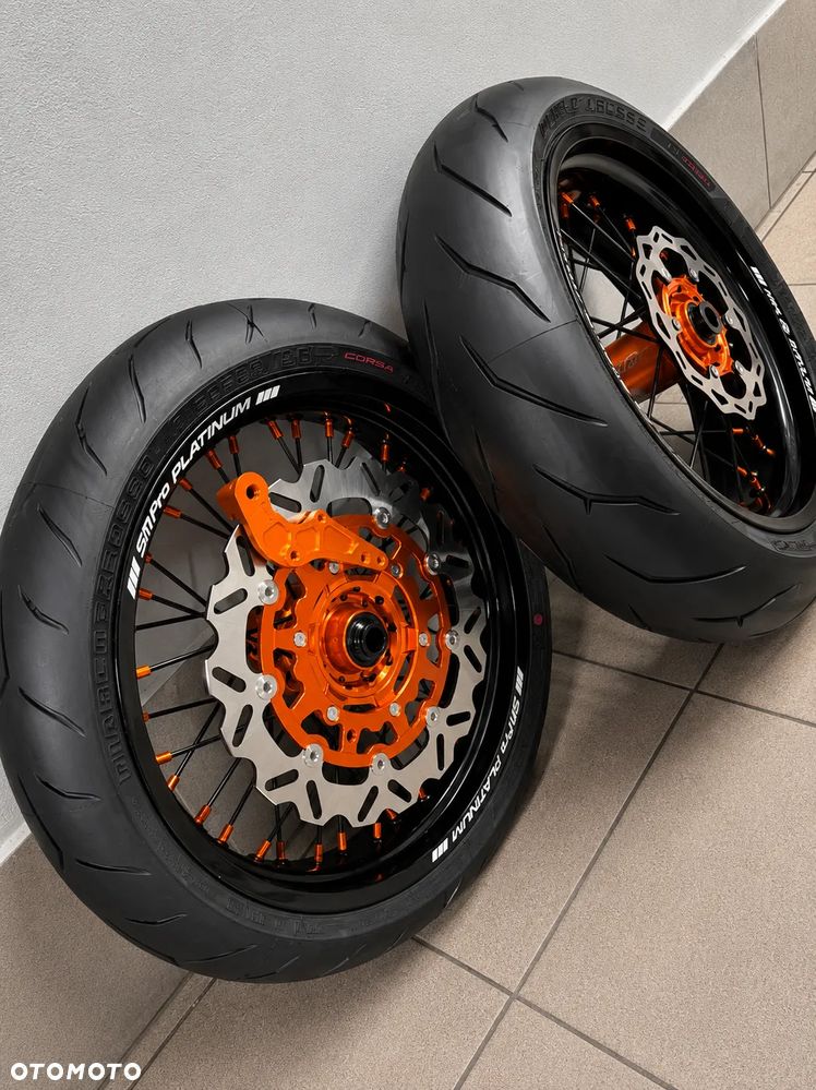 Koła supermoto SM ktm husqvarna sherco beta Smpro Excel tarcza komplet - 2