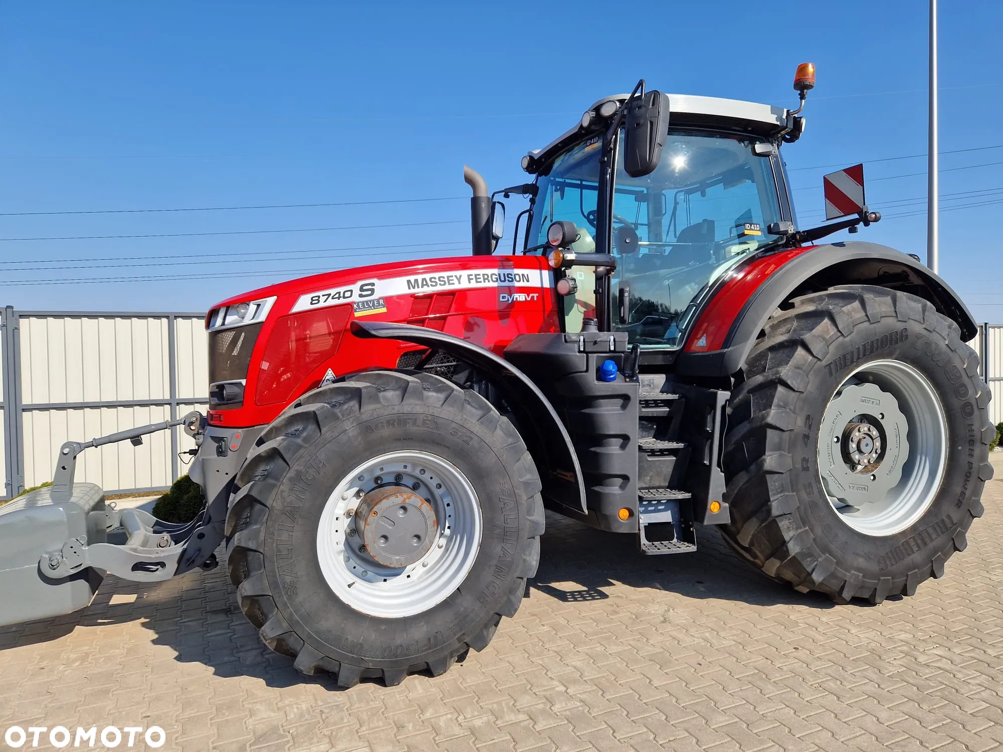 Massey Ferguson 8740S DYNA-VT * 2020r. * 7 142 mth * pełen serwis MF * - 3