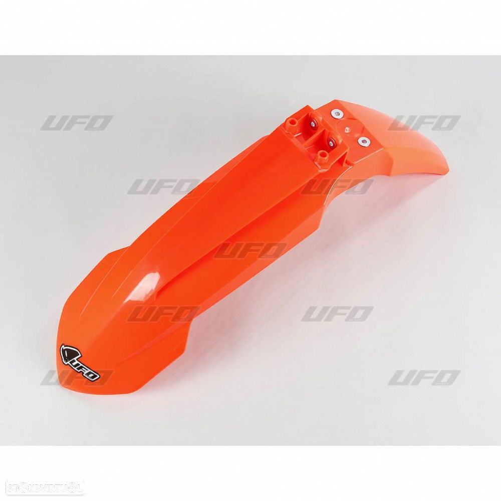 guarda lamas dianteiro ufo laranja fluor ktm - 1