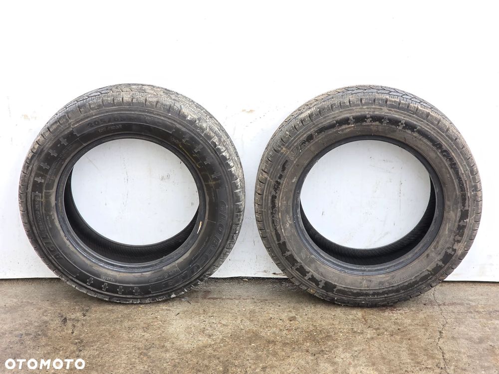 2 X OPONA OPONY GLOB-GUM3 AGIL SNOWICE 205/65R16C 8mm ZIMOWE - 6