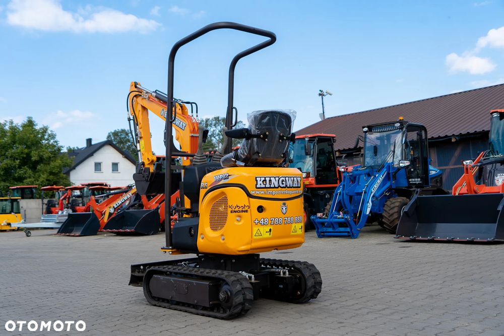 Kingway VIP 12 KUBOTA engine rozsuwane gąsienice + dodatki - 10