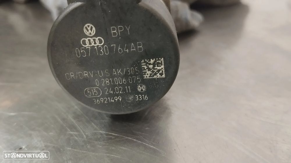 REGUA / RAMPA DE INJECÇÃO / INJEÇÃO SEAT IBIZA 6J / VOLKSWAGEN POLO 6R 1.2TDI REF. 03P089 - 6