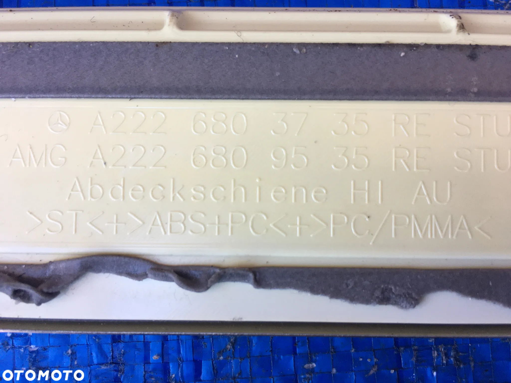 Mercedes W222 S Klasa Long Listwa Progowa Tył Prawa Lewa A2226803735 A2226803335 - 5
